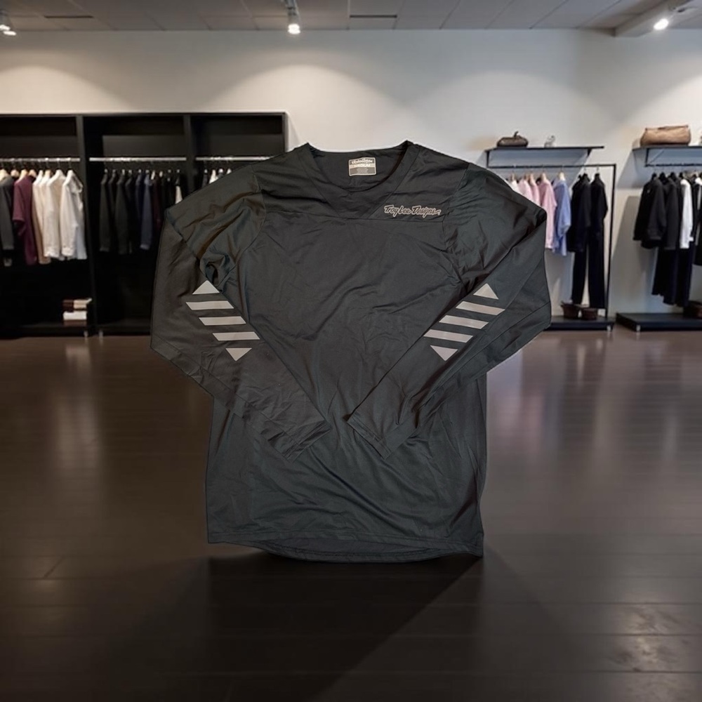 Troy Lee Designs Stylish Long Sleeve Gray Shirt adult